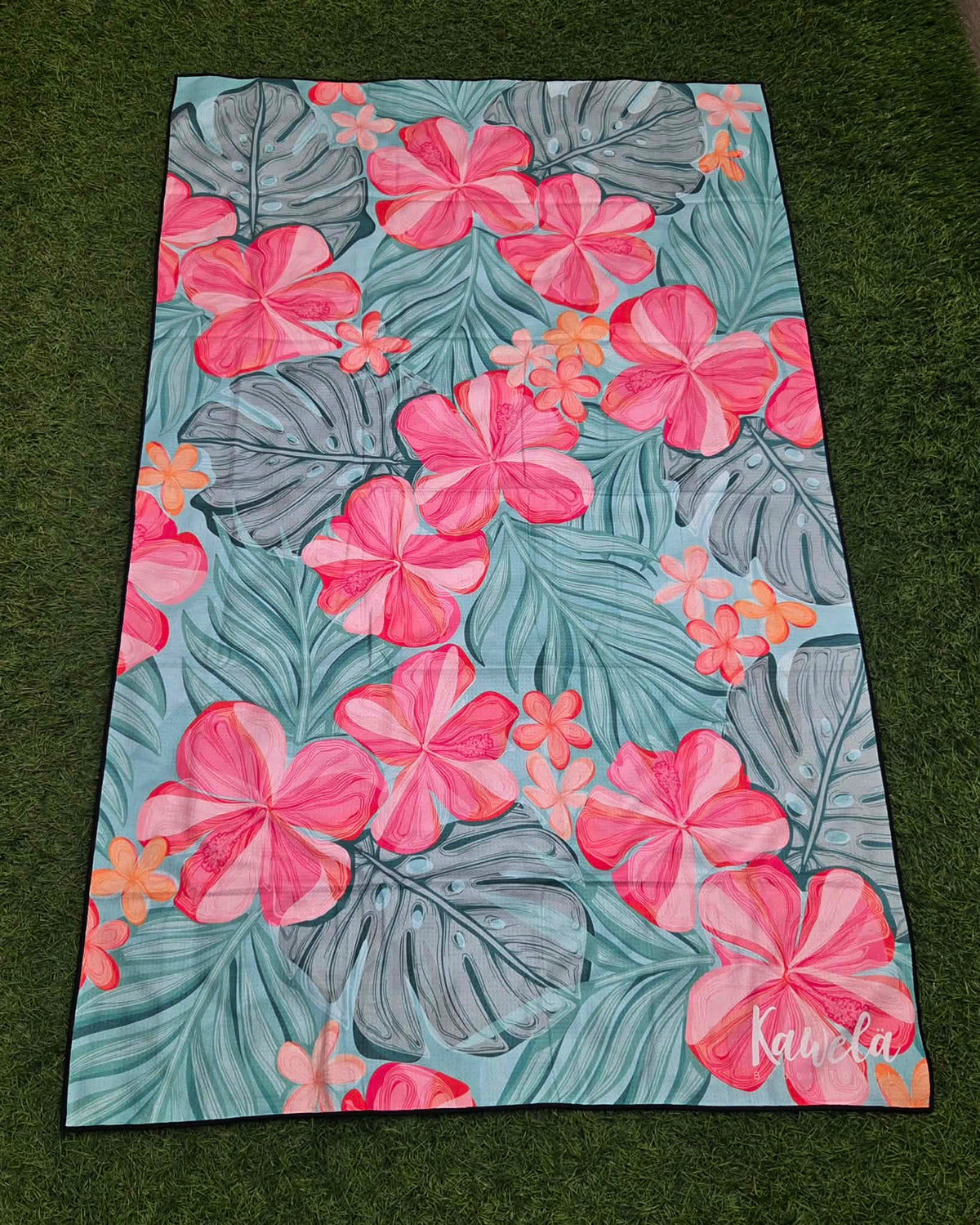 Serviette de plage en microfibre Kawelä - Sainte-Luce