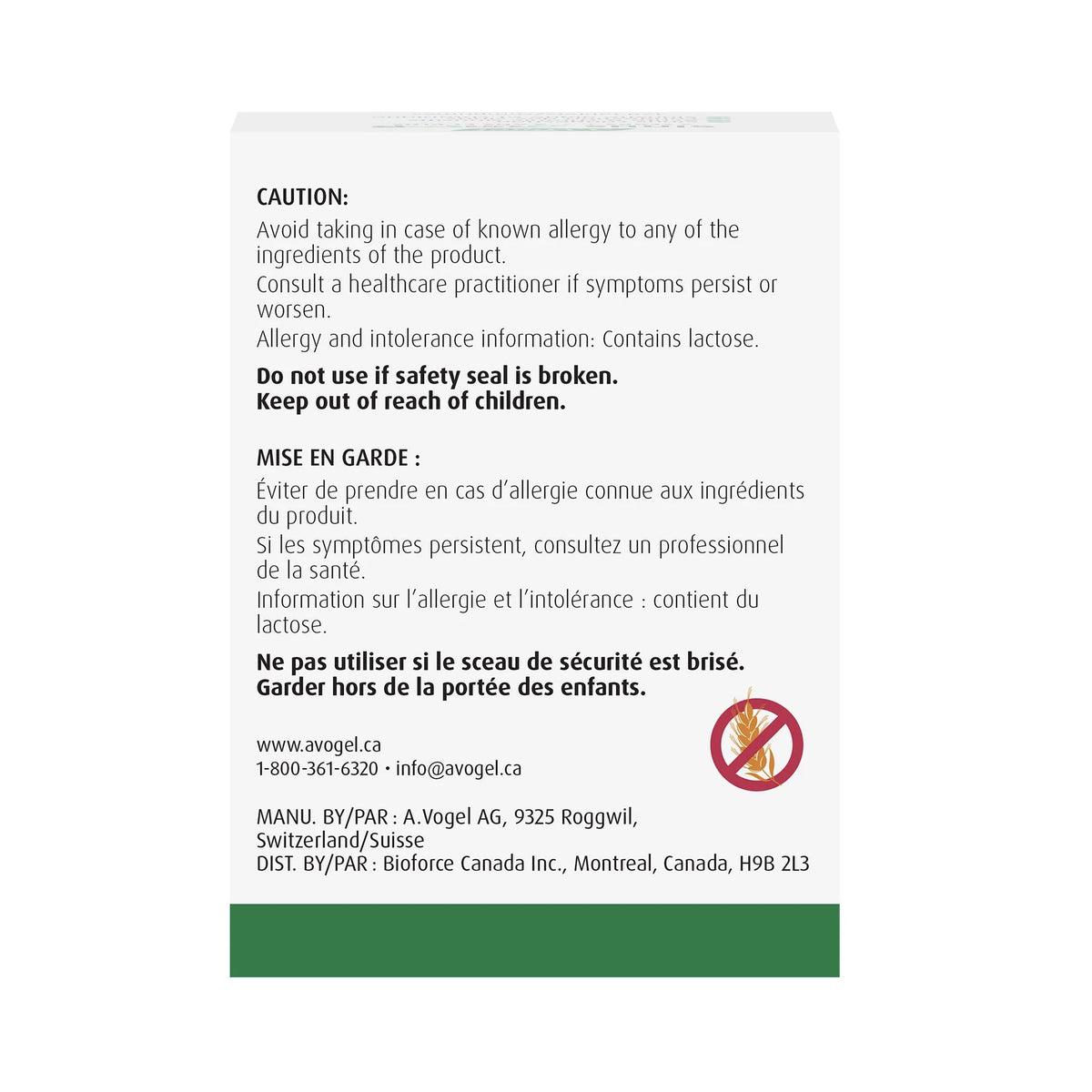 Sinus Junior - Congestion des sinus et sinusite - Âge 2 ans et + A.Vogel - 120 comprimés
