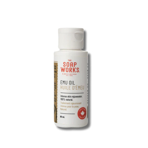 Huile d'Émeu pure - The Soap Works - 60ml