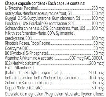 Thyromed - Soutien la thyroïde - Alterra / Herbasanté - 90 gélules