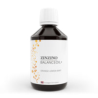 Balance Oil - Complément alimentaire à base de polyphénols oméga-3 et de vitamine D - Zinzino - Oramge citron menthe - 300ml